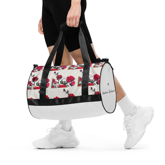 Gym bag in "Rose Block Revolution"