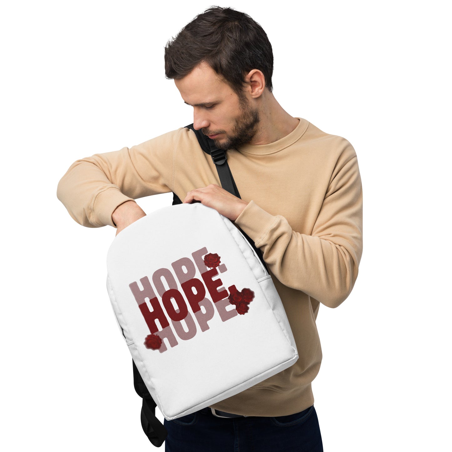 Minimalist Backpack in "Hope"