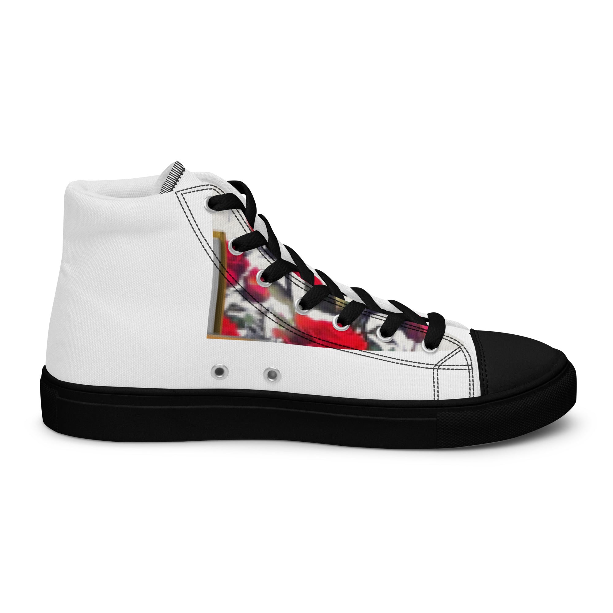 Women’s high top canvas shoes in 