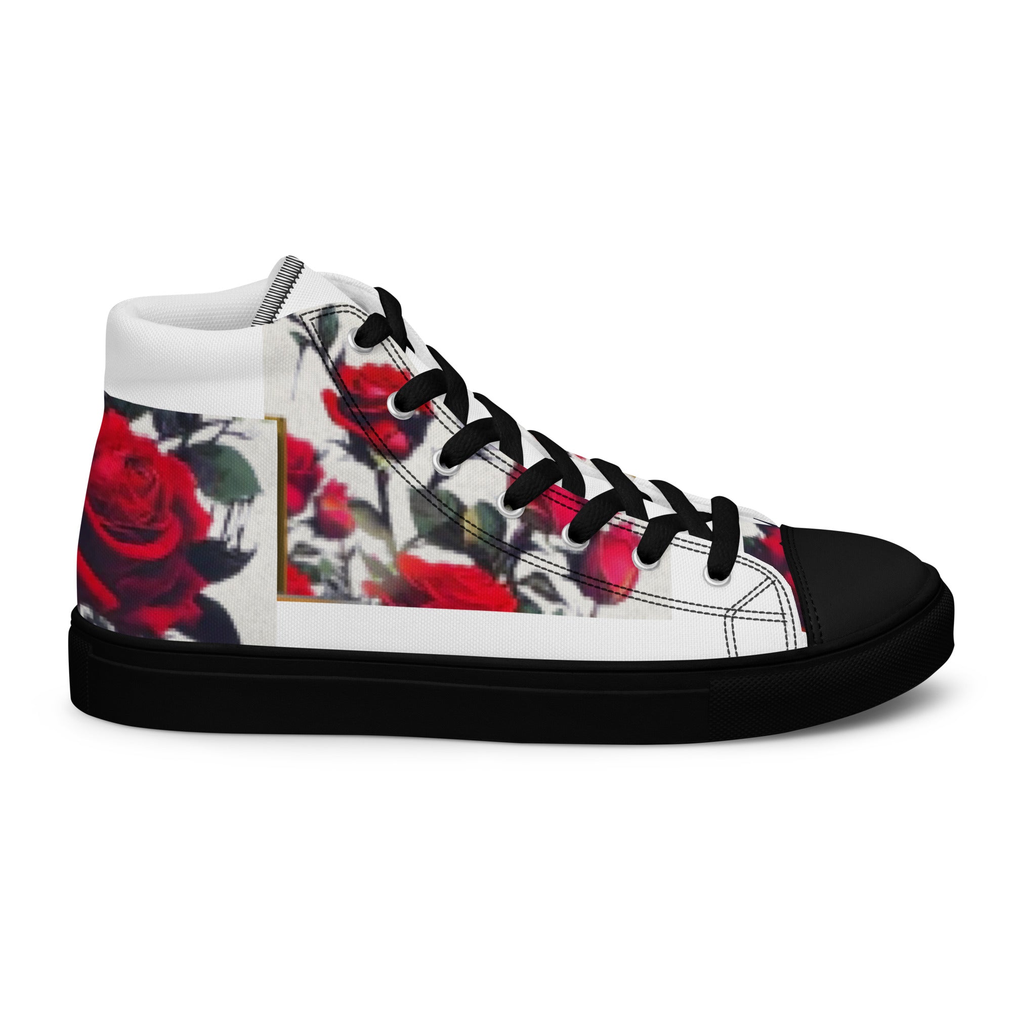 Women’s high top canvas shoes in 