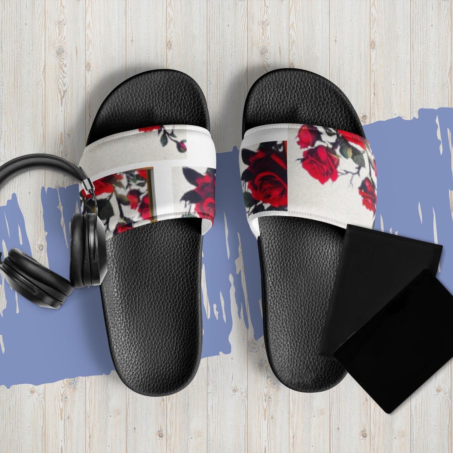 Women's slides in "Rose Block Revolution"